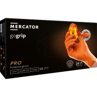[Nitrilové rukavice GoGrip oranžové vel. XL, 50 ks]