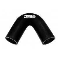 [Silikónové koleno 135° TurboWorks Black 10mm]