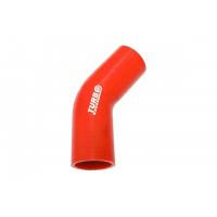 [Silikónové koleno TurboWorks Red 45° 89mm]