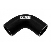 [Silikónové koleno 90° TurboWorks Black 15mm]