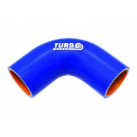[Silikónové koleno 90° TurboWorks Pro Blue 63mm]