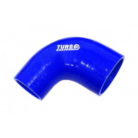 [Silikónové redukčné koleno 90° TurboWorks Blue 51-57mm]