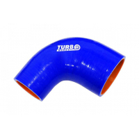 [Silikónové redukčné koleno 90° TurboWorks Pro Blue 63-70mm]
