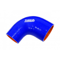 [Silikónové redukčné koleno 90° TurboWorks Pro Blue 76-102mm]