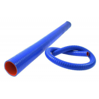 [Silikónová flexibilná 1m hadica 57mm zosilnená TurboWorks Pro Blue]