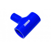 [Silikónová T-spojka TurboWorks Blue 70-9mm]