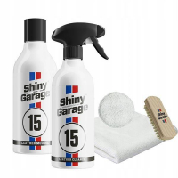 [Lesklá kožená sada do garáže Soft]