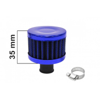 [Crankcase Breather Filter 12mm Blue]