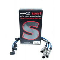 [PowerTEC Ignition Leads AUDI A3 A6 SEAT LEON VW GOLF 1.6 2.0L BLUE]
