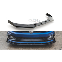 [Racing Durability Front Splitter + Flaps Volkswagen Polo GTI Mk6]