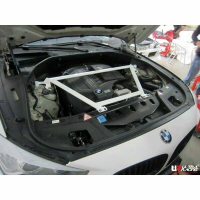[BMW 5 F07 GT 520d 2.0D 4WD 09-17 UltraRacing 4-point front upper Strutbar]