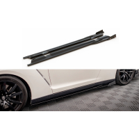 [Side Skirts Diffusers + Flaps Nissan GTR R35 Facelift]