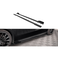 [Street Pro Side Skirts Diffusers + Flaps Mercedes A35 AMG / AMG-Line Aero Pack W177]