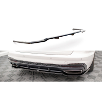 [Central Rear Splitter (with vertical bars) Audi A4 S-Line B9 Facelift]