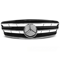 [Mriežka masky Sport Black Chrome Pre Mercedes W221 05-09]