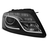 [Svetlomety True Drl Black Pre Audi Q5 11.08 - 09.12]