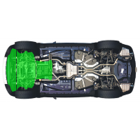 [Oceľový kryt pre chladič, motor, prevodovku , na vozidlá Audi, Bentley, Volkswagen (2.0898)]