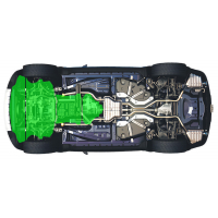 [Oceľový kryt pre motor, prevodovku, chladič, rozvodovku , na vozidlá Toyota  (4.1156)]