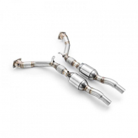 [Downpipe pre AUDI S4, RS4 B5 2.7 T + SILENCER (PROM.212107S)]