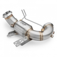 [Downpipe pre Mercedes AMG CLA 45 with catalyst (812105C/OBD)]