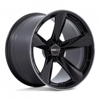[AMERICAN RACING 439.2 - GLOSS BLACK W/ DDT LIP]