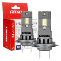 [LED žiarovky X4-series AVIATOR H7/H18 6500K max 44W AMIO-03764]