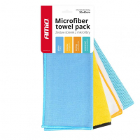 [Microfiber towel pack 30x40cm 275/300/350/600g AMIO-03751]