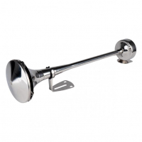 [Klaksón fanfára chróm 520mm 12V 24V HighTone AMIO-04077]