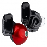 [Klaksón sada 2 ks červená 125mm 12V AMIO-04075]