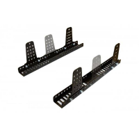 [Bucket Seat Mounts steel hardened with adjustment FIA]