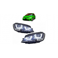 [Predné svetlá Volkswagen Golf 7 Chróm]