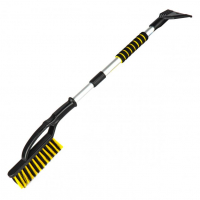 [Mosadzná teleskopická kefa, metla, škrabka na ľad, sneh, FUTURA BASIC 87-115 cm]