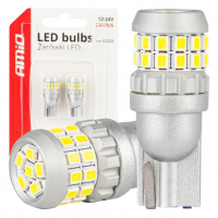 [CANBUS LED bulbs T10 W5W 30SMD 2016 White 12V/24V AMIO-04233]