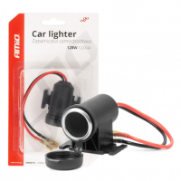 [Hermetická zásuvka do autozapaľovača 12V 24V AMIO-04129]