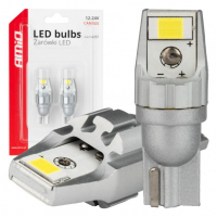 [LED CANBUS T15 W16W 2SMD 3570 Biele žiarovky 12V 24V AMIO-04257]