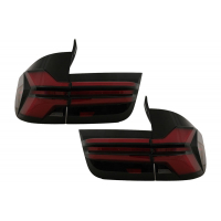 [LED zadné svetlá vhodné pre BMW X5 E70 (2007-2013) Light Bar Upgrade na G05 LCI Design]