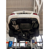 [BMW E60/61 - 520i/ 523i/ 525i/ 530i Koncový tlmič výfuku výstup vpravo/vľavo - 2x80 Typ 10 vpravo/vľavo M5-Optika]