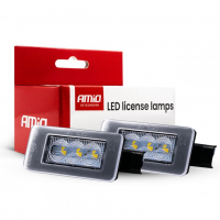 [LED osvetlenie evidenčných čísiel CLP13 HP FUMÉ CITROËN, PEUGEOT AMIO-04556]