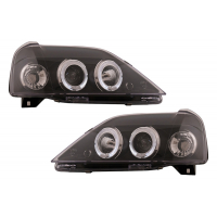 [Predné svetlá Angel Eyes vhodné pre Dacia Logan (2004-2008) Black]