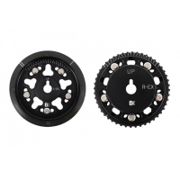 [Brian Crower Adjustable Cam Gears - Black (Subaru Ej205 - Wrx / Ej257 - Sti) - Set/2 BC8860B-EX]