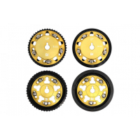 [Brian Crower Adjustable Cam Gears - Gold (Subaru Ej205 - Wrx / Ej257 - Sti) - Set/4 BC8860]