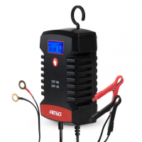 [Digital battery charger AGM GEL STD LiFePo4 MAX 8A 12/24V PRO HOOK AMIO-04533]