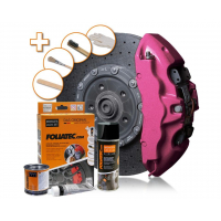[Barva FOLIATEC na brzdiče 2-složková HOT PINK METALLIC]