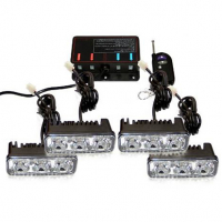 [PREDATOR LED externý bezdrôtový, 12LED 1W, 12V, modrý]
