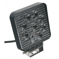 [LED extra SLIM svetlo na prac. stroje 10-30V, 9x3W]