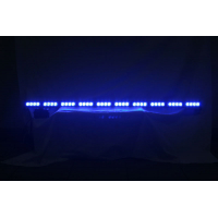 [LED Svetelná Rampa Vodeodolná 1200mm (Ip66) 12-24V, 40x LED 1W, Modrá]