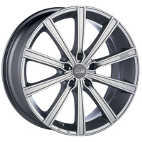 [OZ LOUNGE/10 - METAL SILVER DIAMOND CUT]