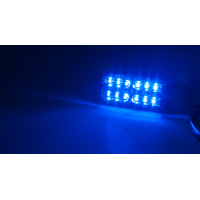 [LINEAR LED duálna 12x5W LED, 12-24V, modrá, ECE R65]