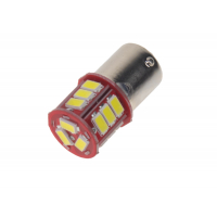 [Led Ba15S Bílá, 12 V, 18Led/5730Smd]