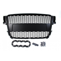 [GRILL AUDI A5 8T RS-STYLE BLACK (07-10)]